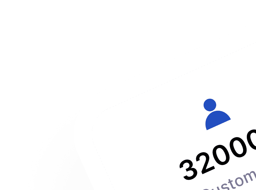 Users statistics card