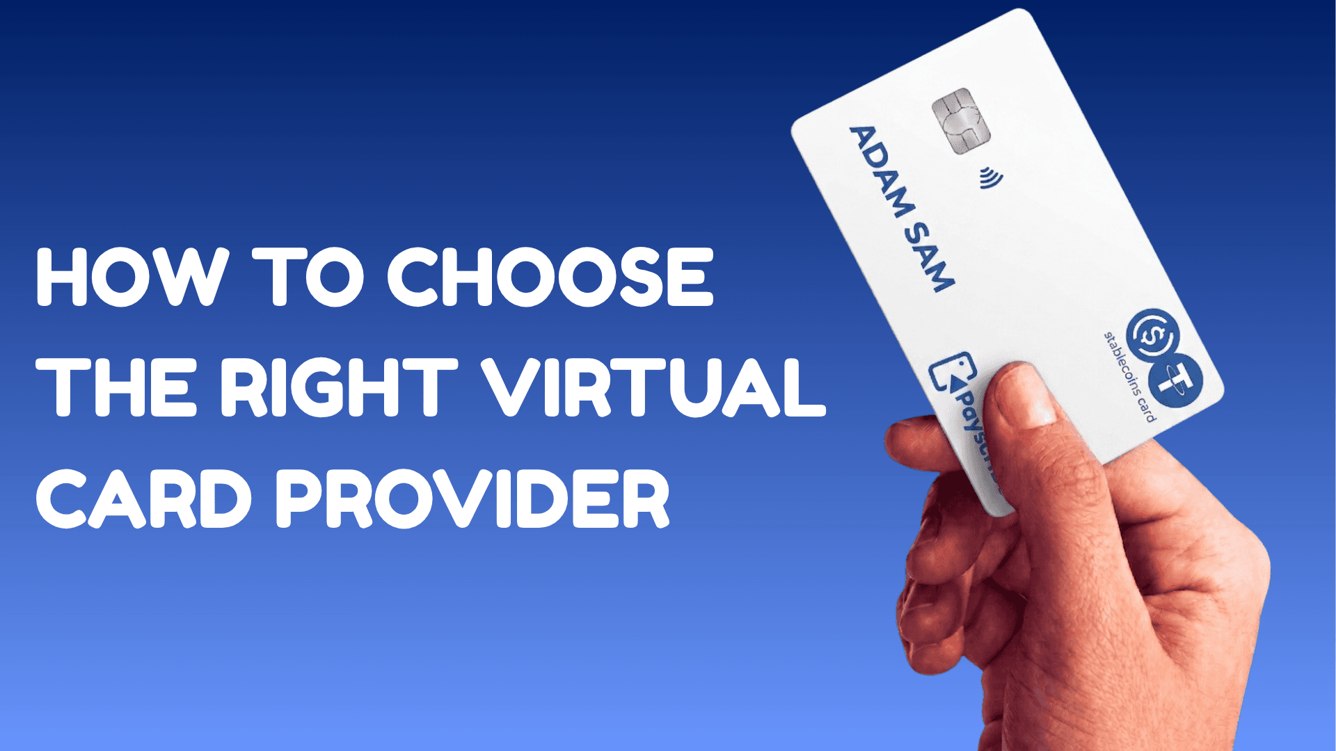 What to Look for When Choosing a Card Issuing Provider